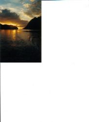 Fiordland New Zealand taken as the sun set with a pentax ... by Bruce Walton 